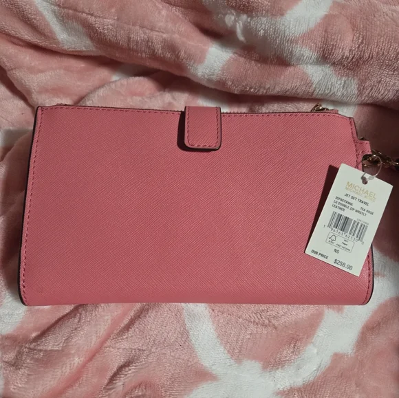 Michael Kors Large Double Zip Jet Set Wristlet Wallet. NWT. - Picture 4 of 8